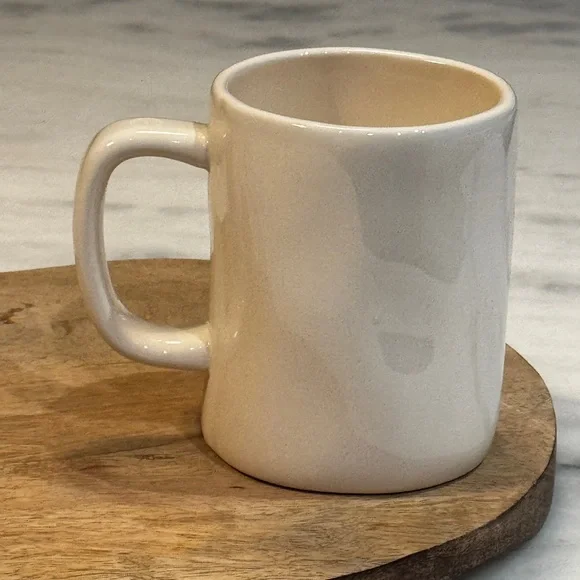 Rae Dunn Artisan Collect By Magenta HERS Coffee Mug White Red - Picture 2 of 4